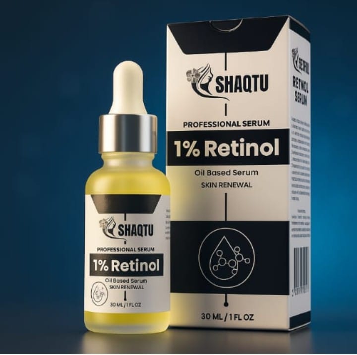 Retinol Serum 1% (30ml) – Anti-Aging, Wrinkle Reducer & Skin Renewal Oil-Based Formula